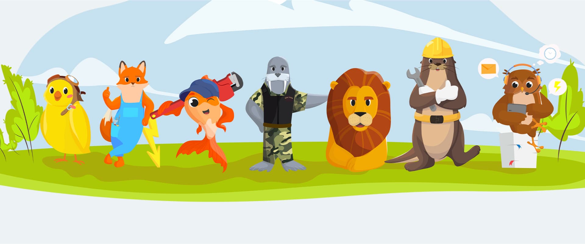 Meet the Shipshape Characters