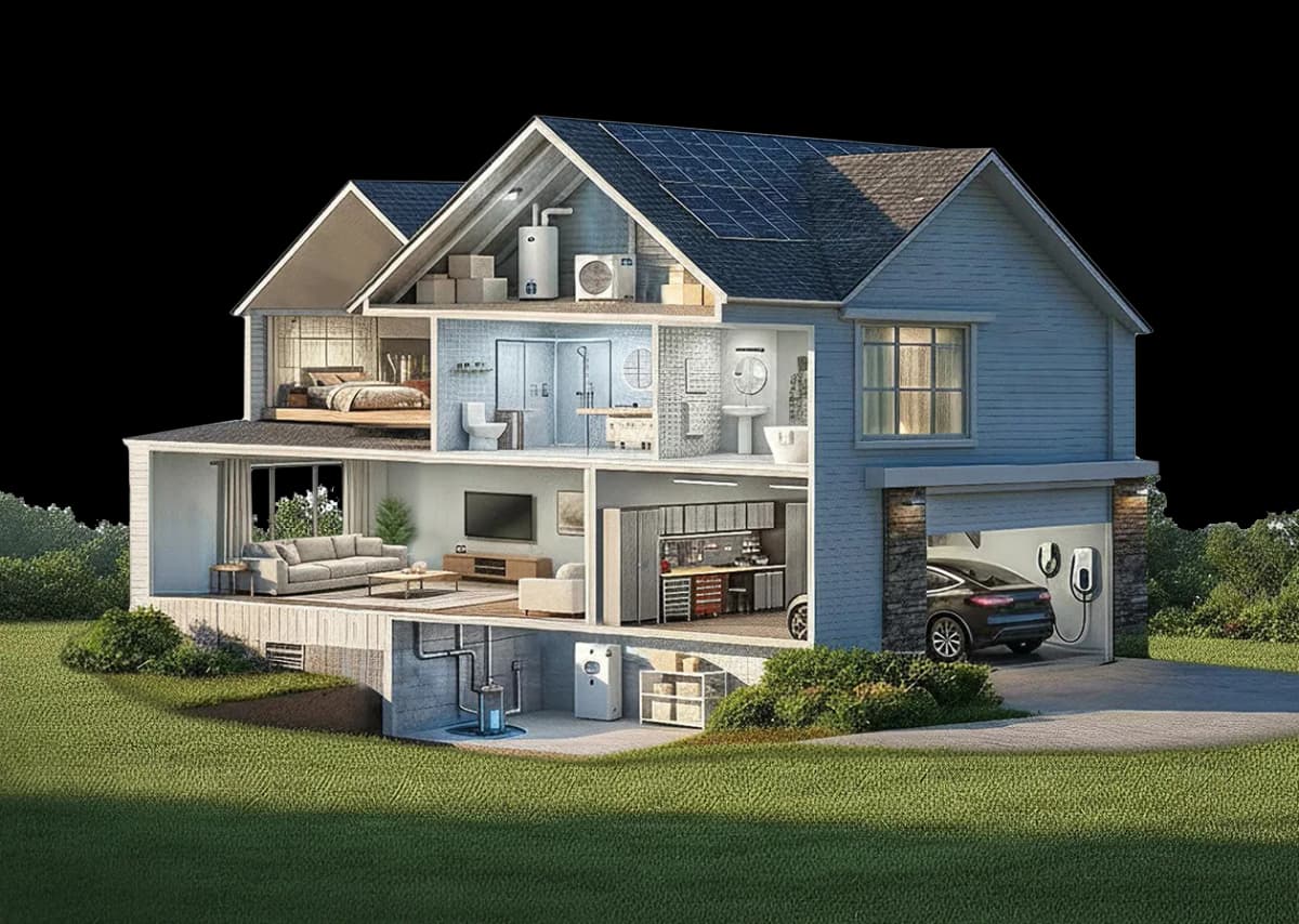 Shipshape home monitoring illustration