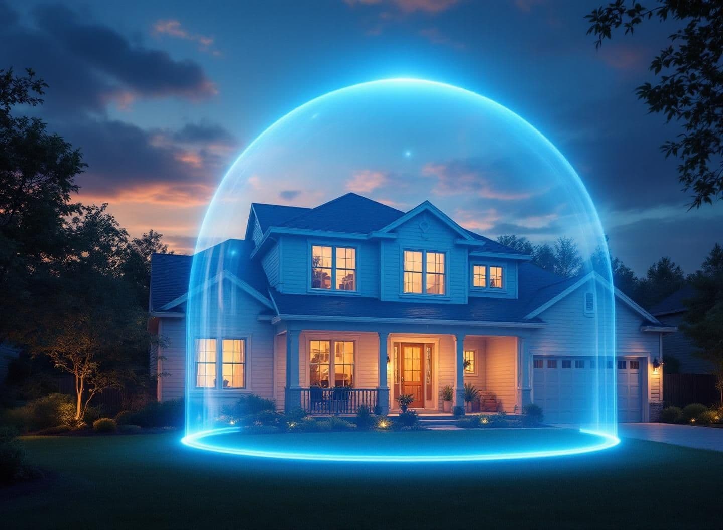 A home protected, watched around the clock